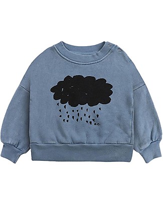 Bobo Choses Cloud Sweatshirt - Blue - 100% Organic Cotton Sweatshirts