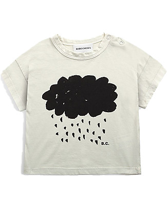 Bobo Choses Cloud T-shirt - White - 100% Organic Cotton T-shirts