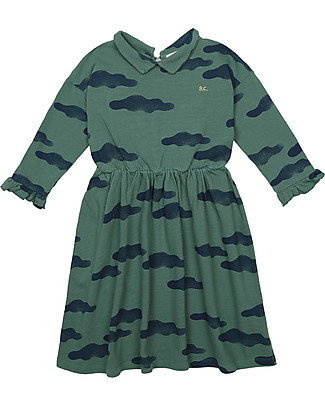 Bobo Choses Clouds All-Over Dress - 100% Organic Cotton Dresses