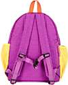 Bobo Choses Color Block Backpack - Cherry - Multicolor - 100% Recycled Material Backpack
