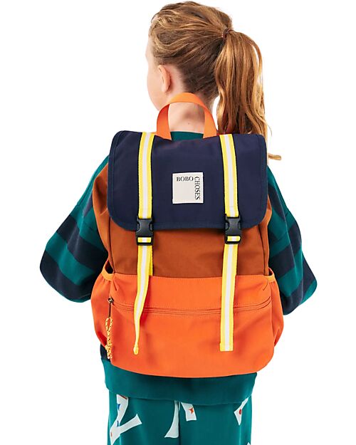 Bobo Choses Color Block Backpack - Technic - Multicolor Backpack