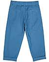 Bobo Choses Color Block Chino Pants - Prussian Blue - 100% Organic Cotton Trousers