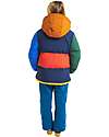 Bobo Choses Color Block Padded Jacket - Orange - Recycled Material! Down Jacket