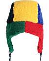 Bobo Choses Color Block Sheepskin Chapka - Multicolor Winter Hats