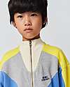 Bobo Choses Color Block Zipped Sweatshirt - Multicolor - Organic Cotton Sweatshirts