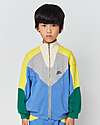 Bobo Choses Color Block Zipped Sweatshirt - Multicolor - Organic Cotton Sweatshirts