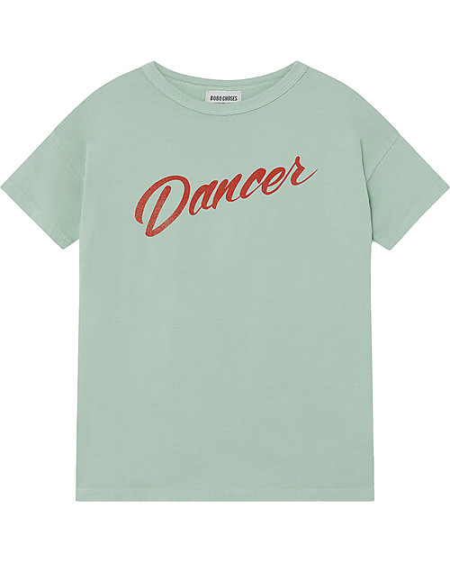 Bobo Choses Dancer T-shirt - Frosty Green - 100% Organic Cotton T-shirts