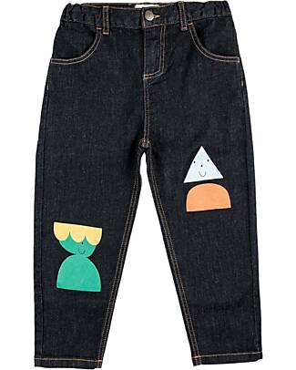 Bobo Choses Denim Pants - Midnight Blue - Cotton Jeans