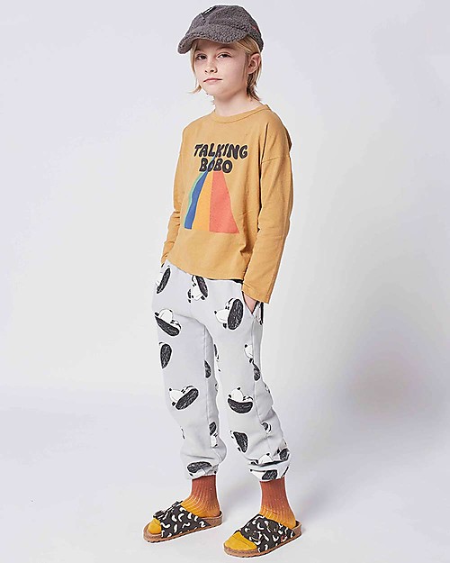 Bobo Choses Doggie All Over jogging pants - Gray violet - 100