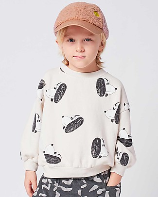 Bobo Choses Doggie All Over sweatshirt - Jet stream - 100% Organic cotton Sweatshirts