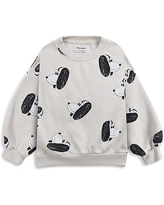 Bobo Choses Doggie All Over sweatshirt - Jet stream - 100% Organic cotton Sweatshirts