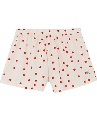 Bobo Choses Dots Jersey Shorts - Elasticated Organic Cotton Shorts