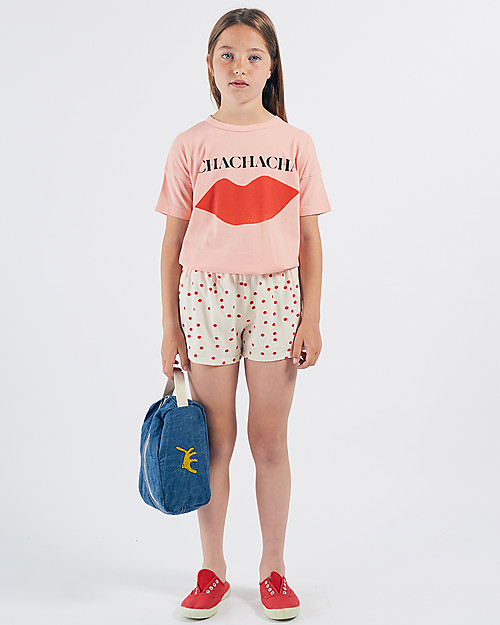 Bobo Choses Dots Jersey Shorts - Elasticated Organic Cotton Shorts
