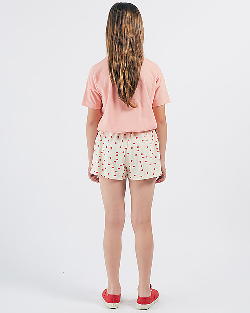 Bobo Choses Dots Jersey Shorts - Elasticated Organic Cotton Shorts