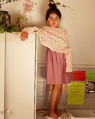 Bobo Choses Dots Knitted Jumper - Knitting Stitch Jumpers