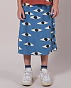 Bobo Choses Eyes Jersey Midi Skirt - Swedish Bue - 100% organic cotton Skirts