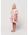 Bobo Choses Fireworks All Over Flounce Sleeves Woven Dress - Pink - Linen and Viscose Dresses_