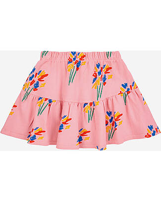 Bobo Choses Fireworks All Over Ruffle Skirt - Pink - 100% Organic Cotton Skirts