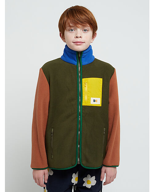 Bobo Choses Fleece Jacket - Color Block - Colors and Contrasts
​ Jackets