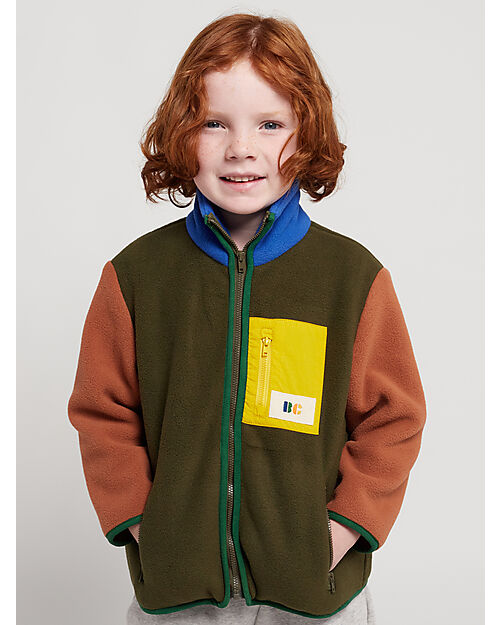 Bobo Choses Fleece Jacket - Color Block - Colors and Contrasts
​ Jackets