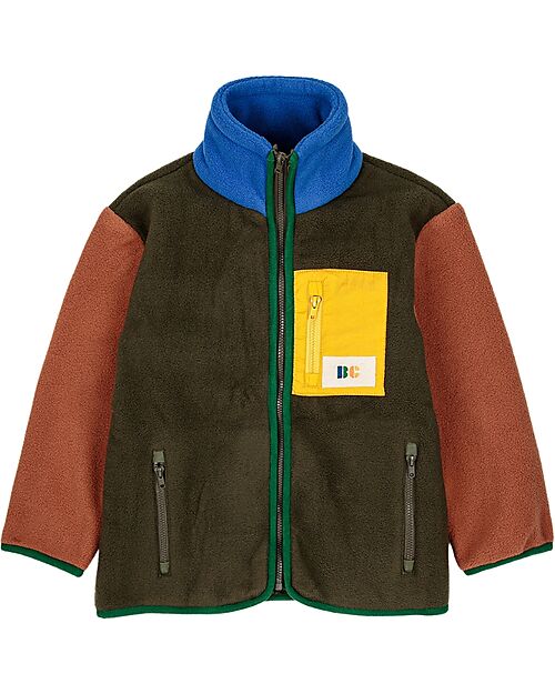 Bobo Choses Fleece Jacket - Color Block - Colors and Contrasts
​ Jackets