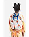 Bobo Choses Flower School Bag  - 23 x 27 x 10 cm - 100% Organic Cotton Backpack