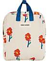Bobo Choses Flower School Bag  - 23 x 27 x 10 cm - 100% Organic Cotton Backpack