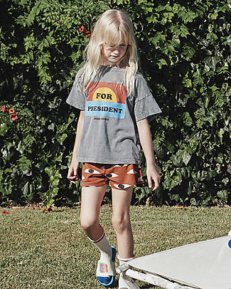 Bobo Choses For President T-shirt - December sky - 100% organic cotton T-Shirts And Vests