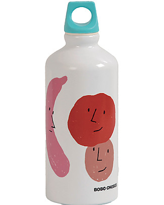 Bobo Choses Fruits 100% aluminium reusable bottle - Hermetic closure Metal Bottles