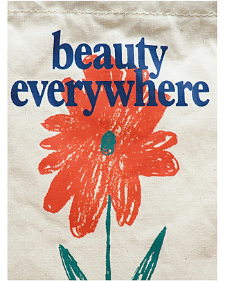 Bobo Choses Hand Bag - Petunia - 21.5 x 23.5 x 2.5 cm - Organic Cotton Tote Bags