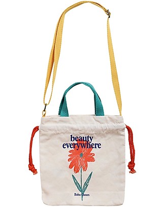 Bobo Choses Hand Bag - Petunia - 21.5 x 23.5 x 2.5 cm - Organic Cotton Tote Bags