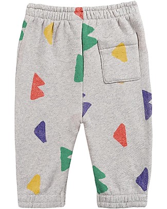 Bobo Choses Jogging Pants - B C All Over - 100% BCI Cotton Trousers