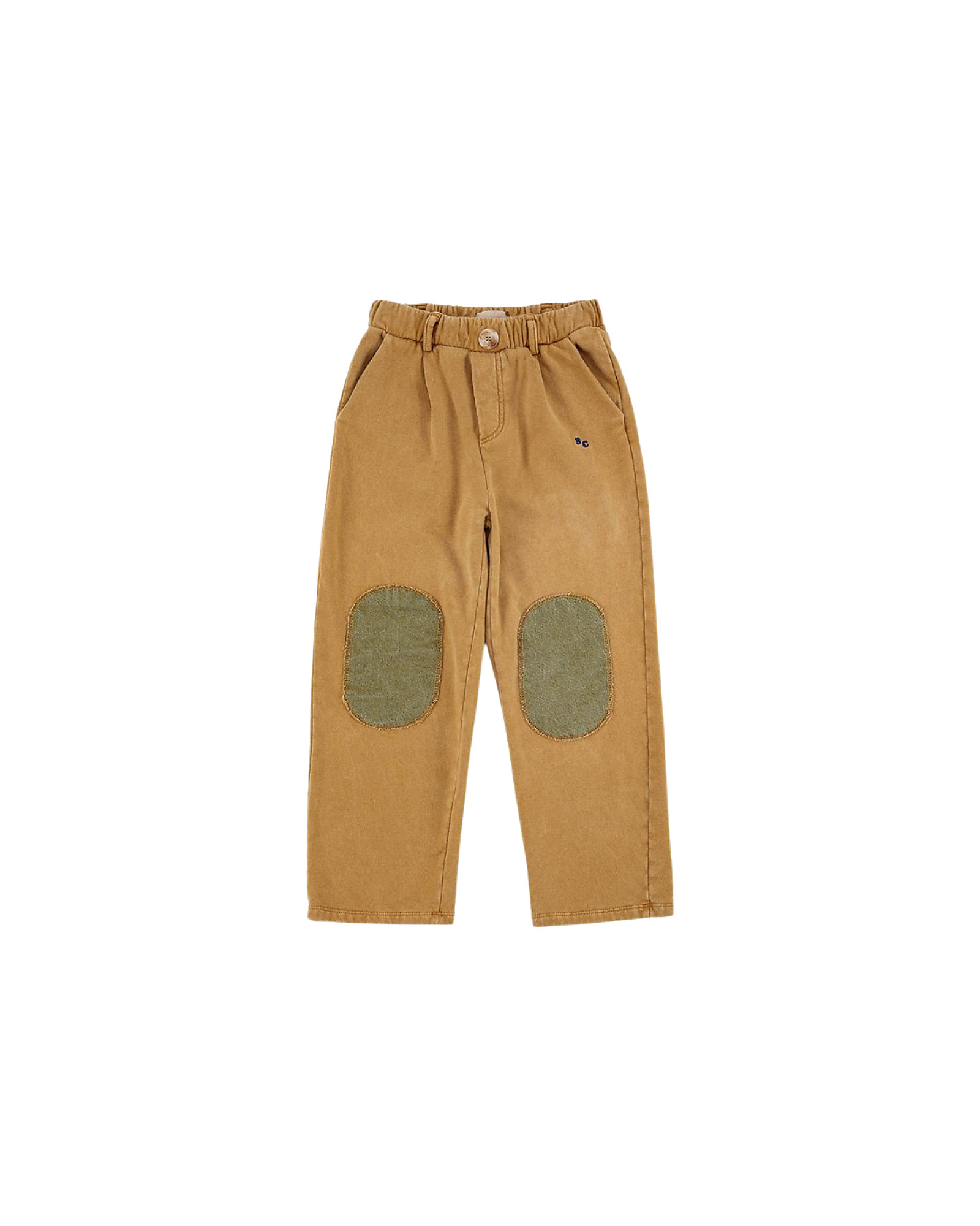 BOBO CHOSES cloth pants Knee patches Brown