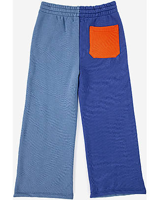 Bobo Choses Joggings Pants - Bicolor - 100% Brushed Organic Cotton Fleece Trousers