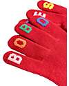 Bobo Choses Knitted Gloves - Bobo Choses - Red - 100% Cotton Gloves