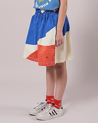 Bobo Choses Landscape woven skirt - white swan - 100% organic cotton Skirts