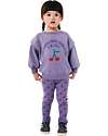 Bobo Choses Leggings - Cherry - Lavender - 100% Organic Cotton Leggings