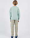 Bobo Choses Leopard Sweatshirt - Frosty Green - 100% Organic Cotton Sweatshirts