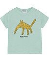 Bobo Choses Leopard T-shirt - Frosty Green - 100% Organic Cotton T-shirts