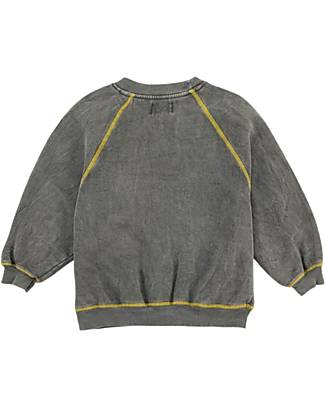Bobo Choses Long-Sleeved Sweatshirt - Forever Now - Dark Grey - 100% Organic Cotton Sweatshirts