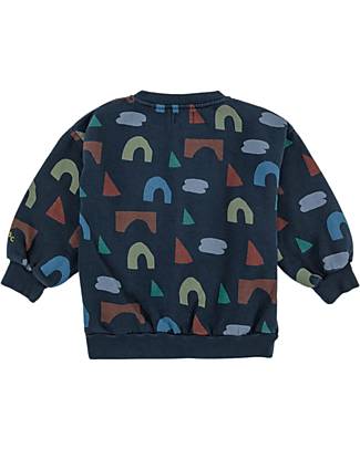 Bobo Choses Long-sleeved Sweatshirt - Playful - Midnight Blue - 100% Organic Cotton Sweatshirts