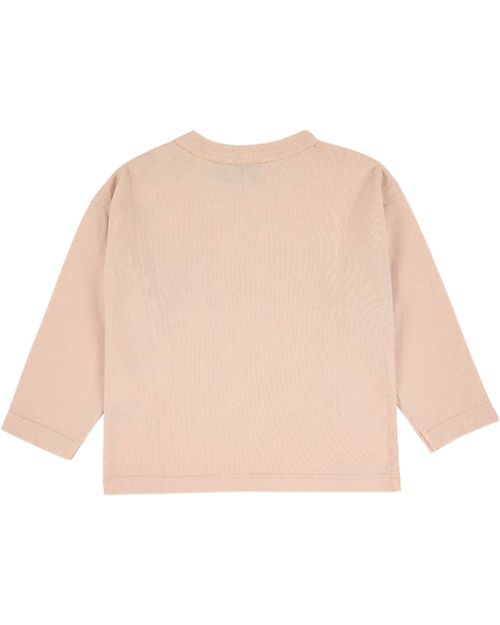 Bobo Choses Long-sleeved T-shirt - Limbo - Peach - 100% Organic Cotton Long Sleeves Tops