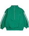 Bobo Choses Long Sleeves Zipped Sweatshirt - Green - 100% Organic Cotton Sweatshirts