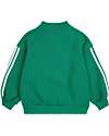 Bobo Choses Long Sleeves Zipped Sweatshirt - Green - 100% Organic Cotton Sweatshirts