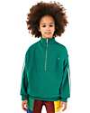 Bobo Choses Long Sleeves Zipped Sweatshirt - Green - 100% Organic Cotton Sweatshirts
