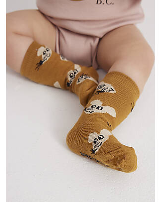 Bobo Choses Long Socks - Baby Mouse all Over - Cotton Socks