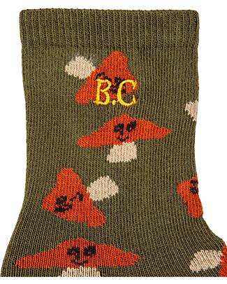 Bobo Choses Long Socks - Baby Mr Mushroom all Over - Cotton Socks
