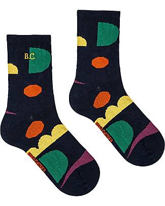 Bobo Choses Long Socks -Multicolor Shapes - Cotton Socks