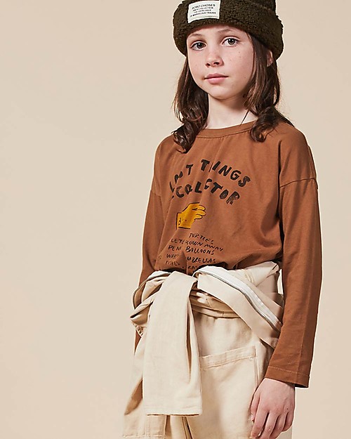 Bobo Choses Lost Things Recollector Long Sleeve T-shirt - 100% Organic Cotton Long Sleeves Tops