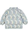 Bobo Choses Moon Big All over Hooded Anorak - Light Grey - Recycled Material! Down Jacket